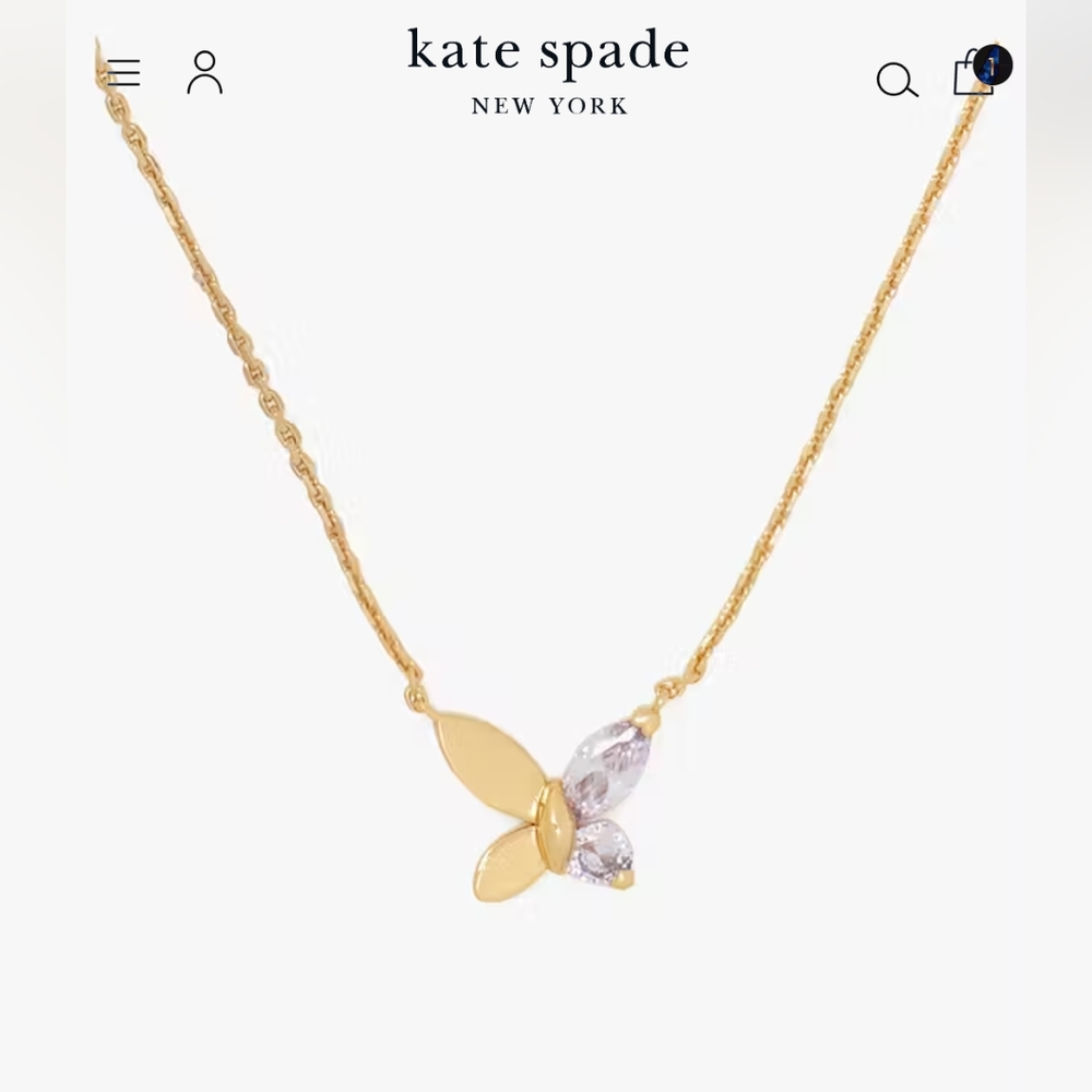 Kate Spade Social Butterfly 🦋 Mini Pendant